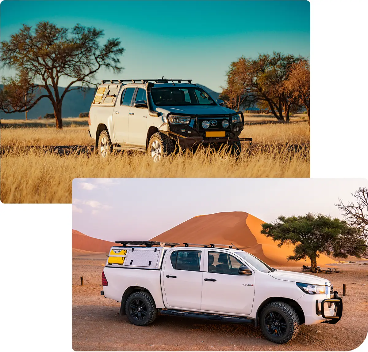 SUV & Standard 4×4 off-road Car Rental vehicles