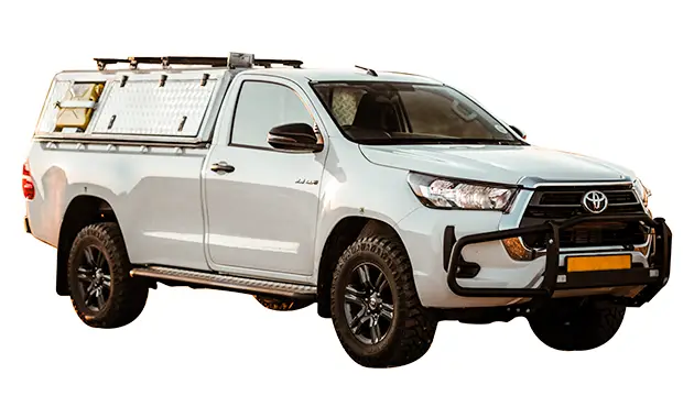 Car-Hire-Namibia-Toyota-Hilux-2.4TD-4x4-Single-Cab-2pax